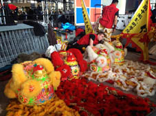 Opening Centraal Station Rotterdam 2014 leeuwendans